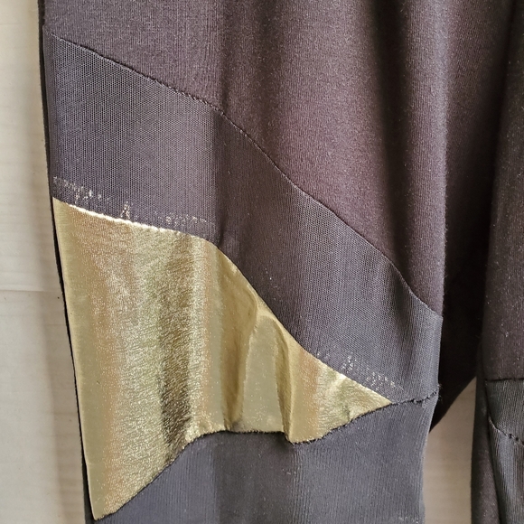 SHEIN Geometric Metallic Mesh Pattern Leggings - Picture 10 of 16